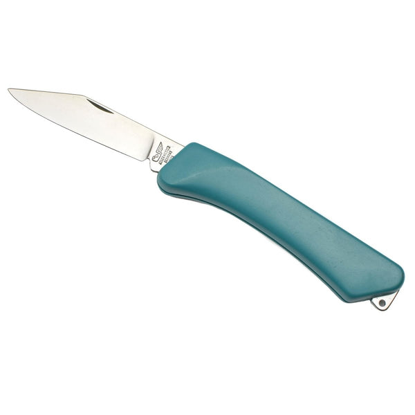 Genuine German army folding pocket knife clip point stainless steel blade NEW - GoMilitar