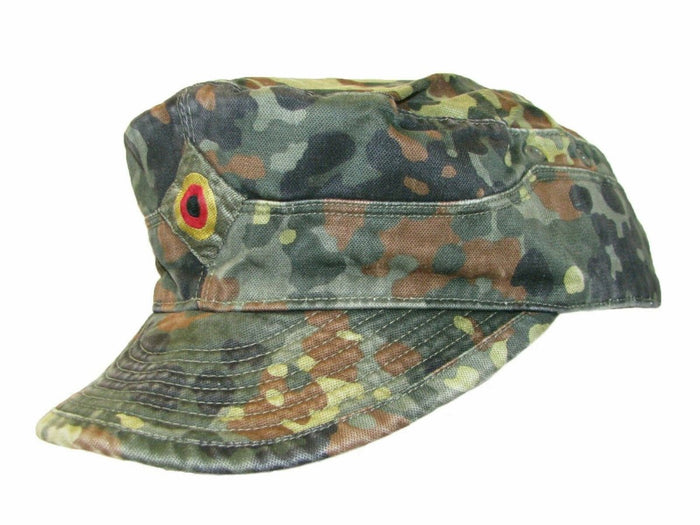 Oryginalna czapka polowa Flecktarn armii niemieckiej, wykonana z lekkiej bawełny i składana, idealna na lato.