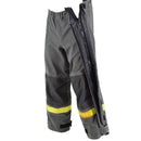 Genuine German grey protection pants heat resistant aramid bib and braces - GoMilitar