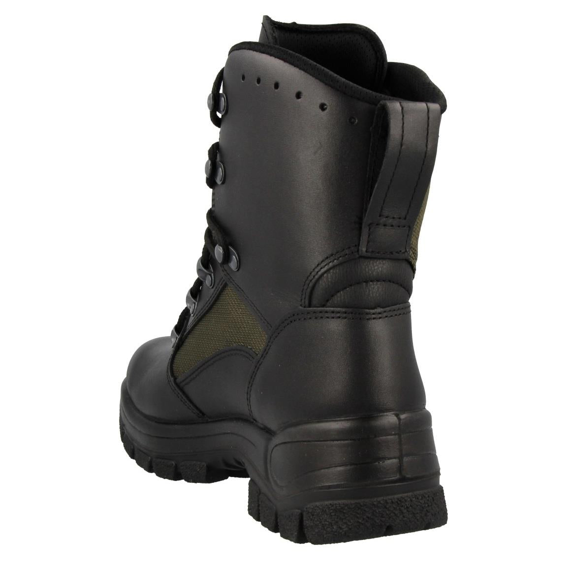 Oryginalne niemieckie buty walki wojskowe skórzane obuwie pola tekstylnego