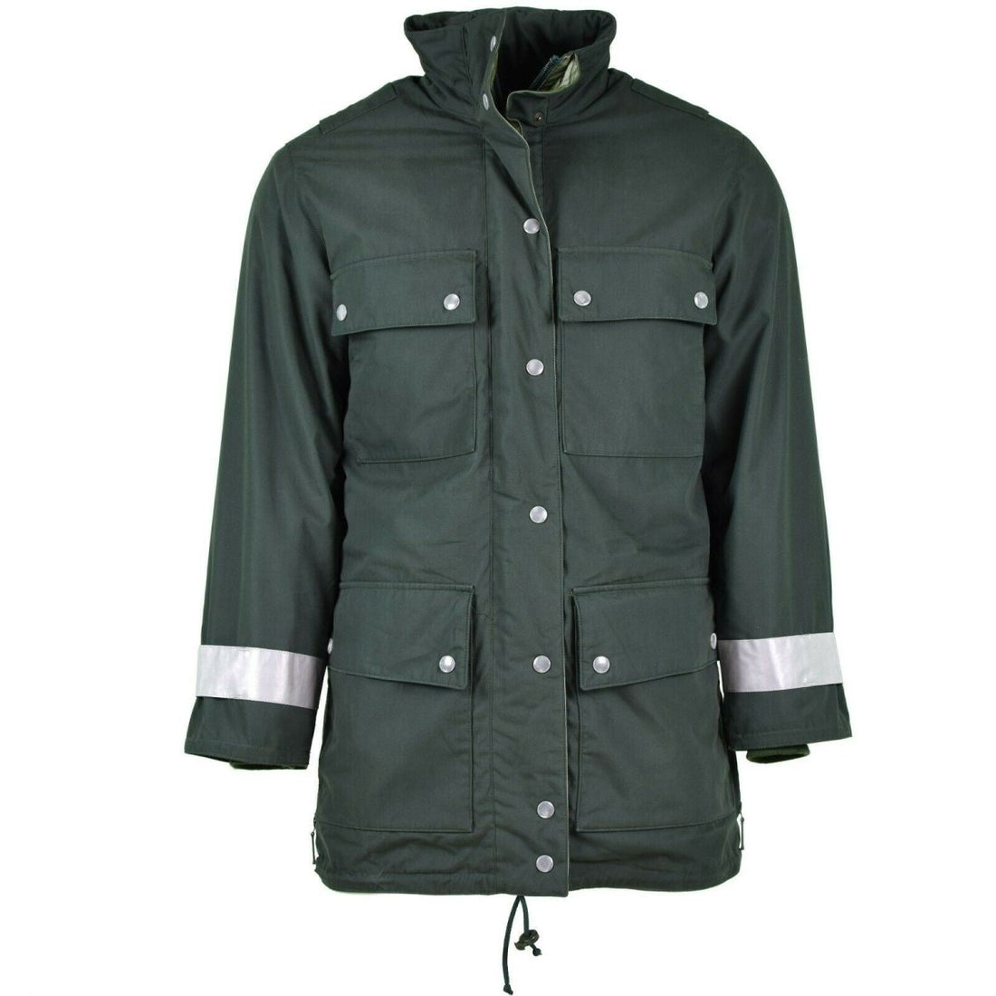 Oryginalna niemiecka kurtka policyjna Goretex Green Waterproof BGS Parkha Border Guard