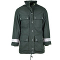 Oryginalna niemiecka kurtka policyjna Goretex Green Waterproof BGS Parkha Border Guard