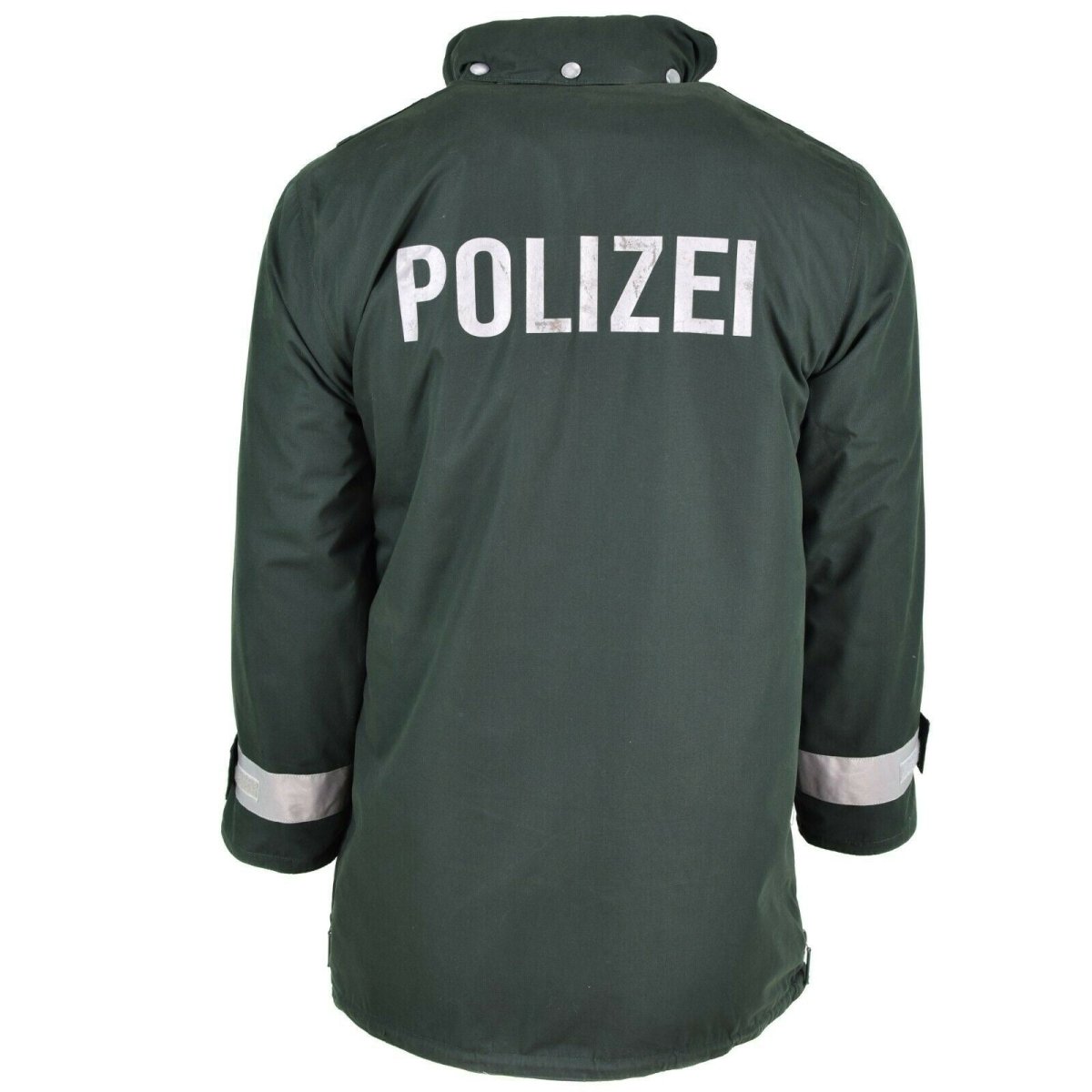 Oryginalna niemiecka kurtka policyjna Goretex Green Waterproof BGS Parkha Border Guard