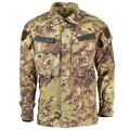Oryginalna armia włoskiej RIP STOP Vegetato Camo Acu Acu Kurtka bojowa bluzka