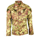 Oryginalna armia włoska rip stop camo acu kurtka bojowa koszula nowa nowa