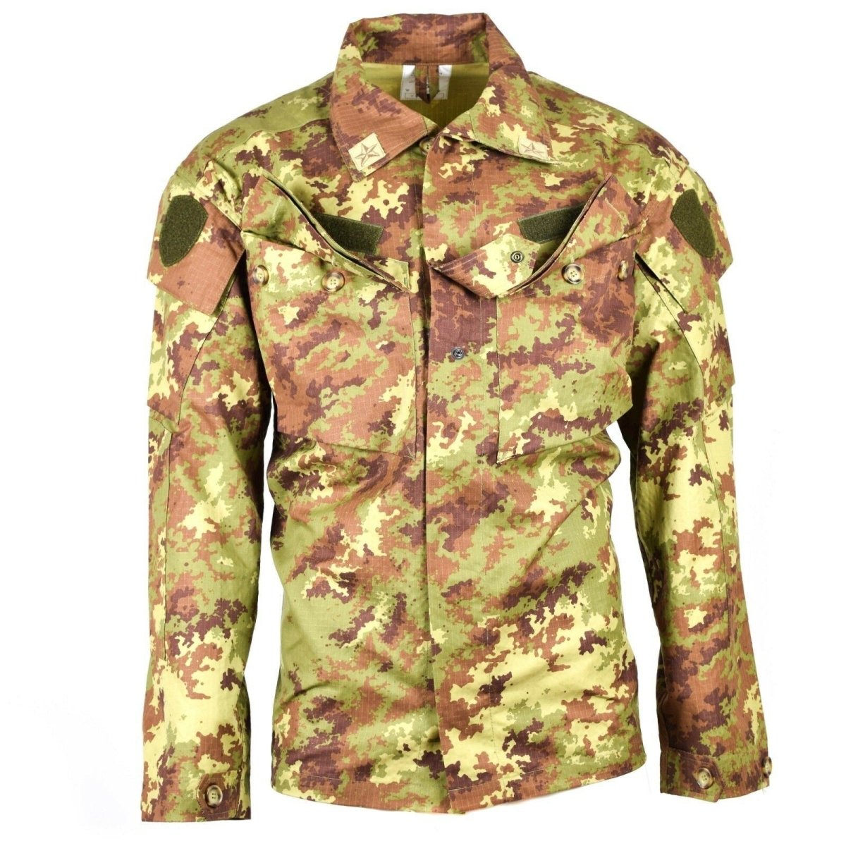 Oryginalna armia włoska rip stop camo acu kurtka bojowa koszula nowa nowa