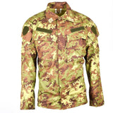 Oryginalna armia włoska rip stop camo acu kurtka bojowa koszula nowa nowa