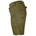 Oryginalne włoskie spodenki wojskowe Khaki Chino Military Field Bermudy vintage BDU