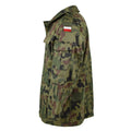 Oryginalny polski armia Parkana Panther Camo Wojska kurtka walka BDU nadwyżka nowa