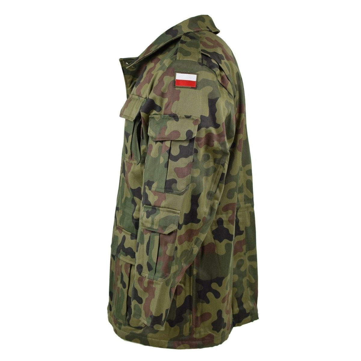 Oryginalny polski armia Parkana Panther Camo Wojska kurtka walka BDU nadwyżka nowa