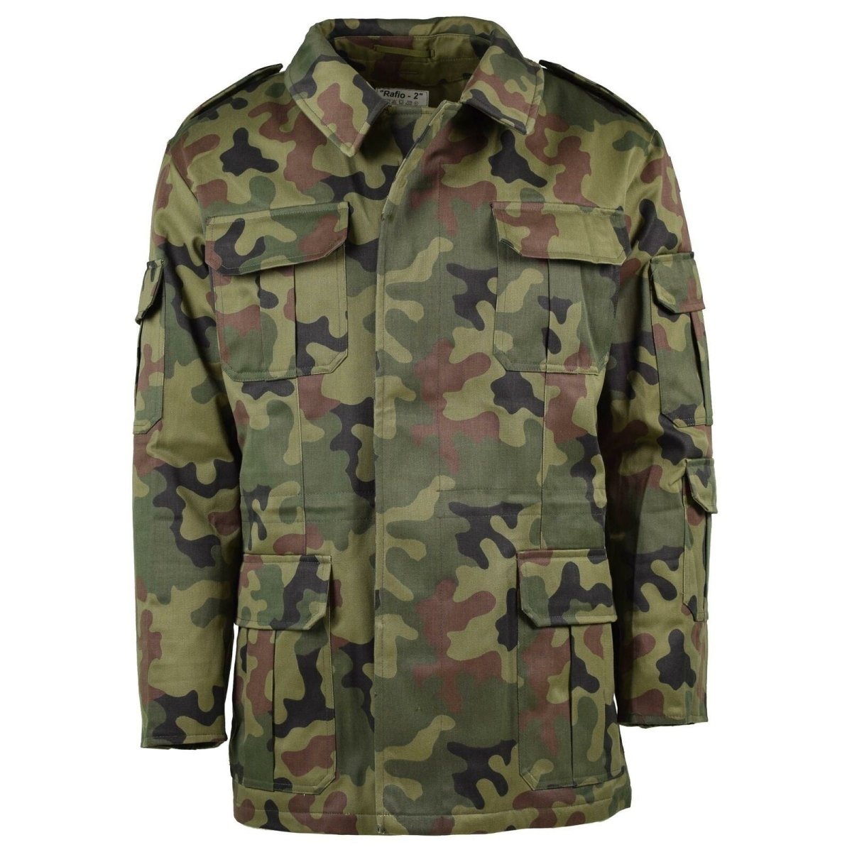 Oryginalny polski armia Parkana Panther Camo Wojska kurtka walka BDU nadwyżka nowa