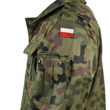 Oryginalny polski armia Parkana Panther Camo Wojska kurtka walka BDU nadwyżka nowa