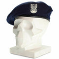 Prawdziwy polski armia wojskowa morska marines beret blue beret wojskowy kapelusz wojskowy