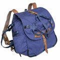 Oryginalna armia rumuńska plecak wojskowy Blue Canvas Haversack Bag Nowa