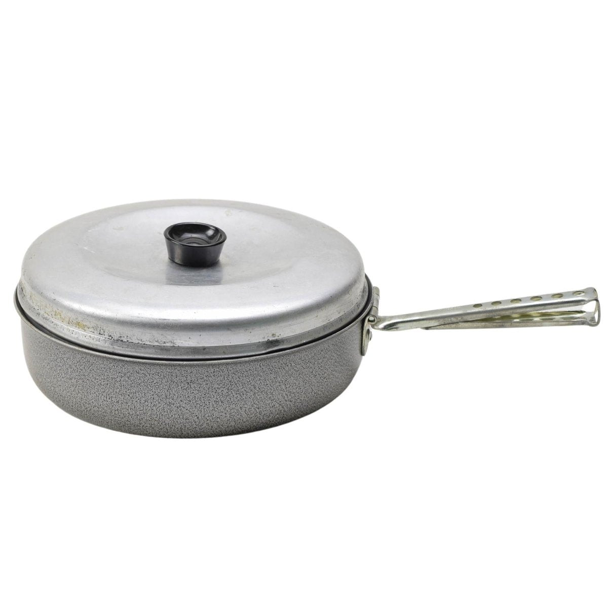 Prawdziwy szwedzka armia Trangia Frpan Lid 726 Stal Stael Tins Pane