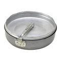 Prawdziwy szwedzka armia Trangia Frpan Lid 726 Stal Stael Tins Pane