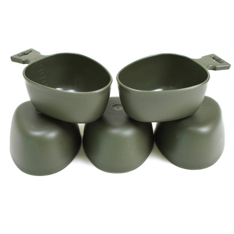 Prawdziwy szwedzki kubek armii plastikowy Trangia Kuksa Szwecja Wojskowa Lot