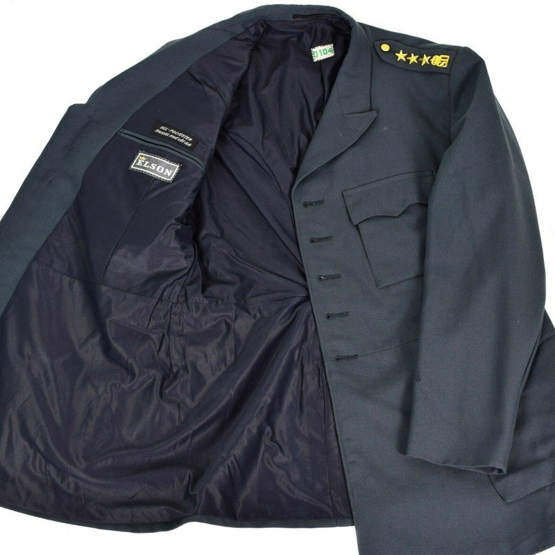 Genuine Swedish army infantry blue parade uniform Sweden military dress jacket - GoMilitar