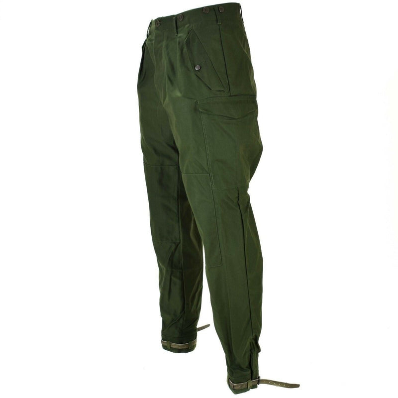 Genuine Swedish army pants M59 combat trousers military green - GoMilitar