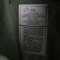 Oryginalny kombinezon lotniczy USAF CWU-27/P, odporny na ogień, zielony nomex