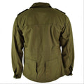 Oryginalna vintage czeska kurtka pola armia M85 Wojskowe Olive Green Military CZ