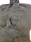 Oryginalna vintage czeska kurtka pola armia M85 Wojskowe Olive Green Military CZ