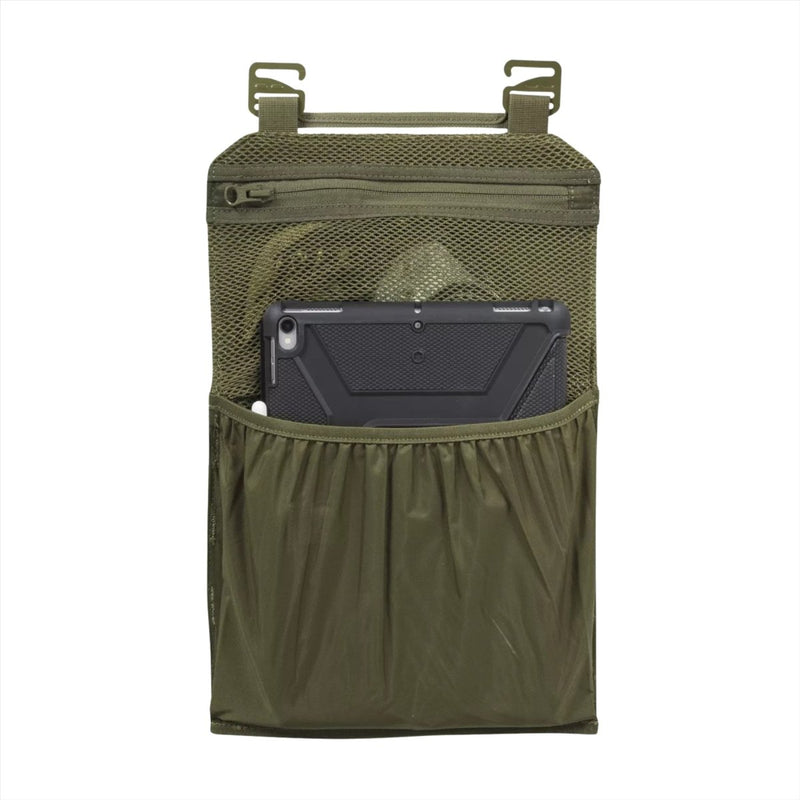 Helikon Tex Backpack Insert Panel Organizer MOLLE Hook Loop Shadow Grey
