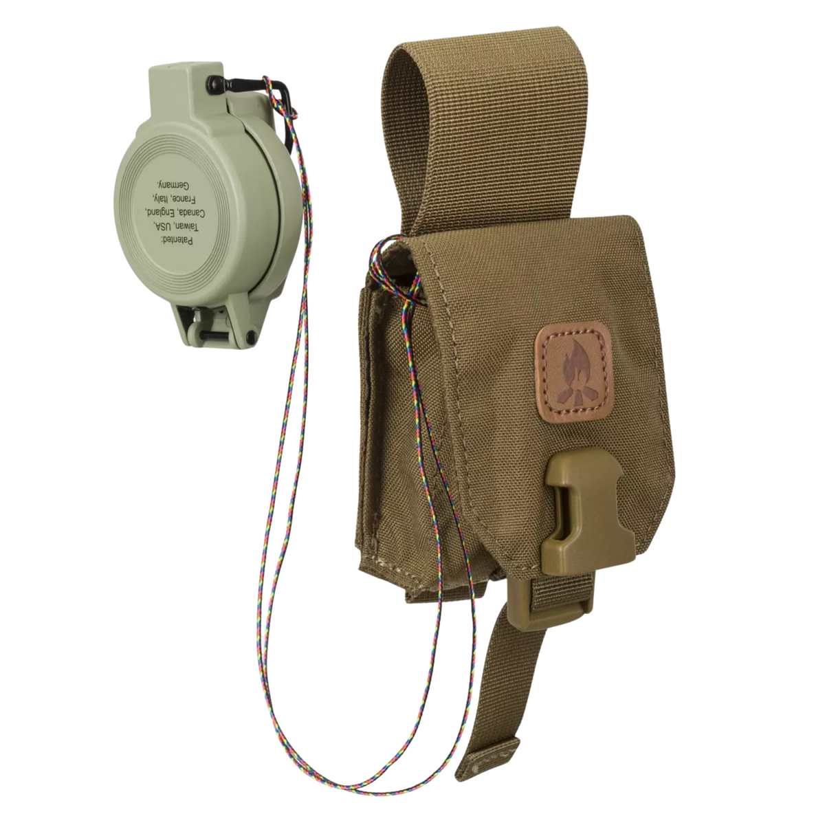 Helikon-Tex Pokrowiec na kompas Cordura MOLLE PALS Załączniki Linia Bushcraft