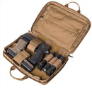 Helikon-Tex Podwójny futerał na broń pistoletową Portfel z nylonu Cordura do przechowywania broni krótkiej, czarny