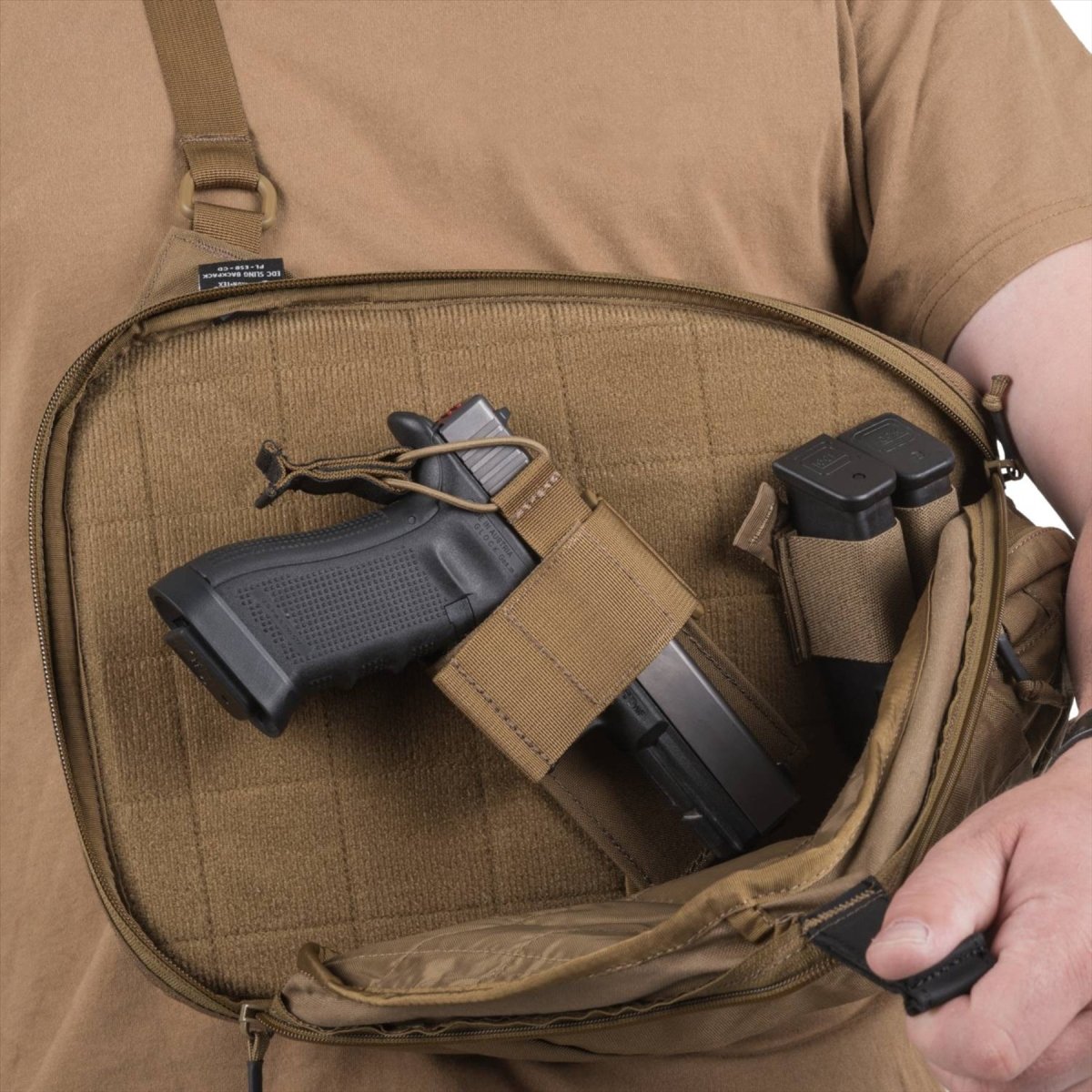 Helikon-Tex Plecak EDC Sling 6,5L Cordura Nylon Ukryte Carry Urban Czarny