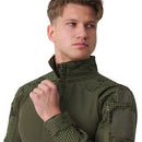 Helikon - Tex MCDU Combat Shirt Elbow Reinforcement Ripstop Woodland Camo - GoMilitar