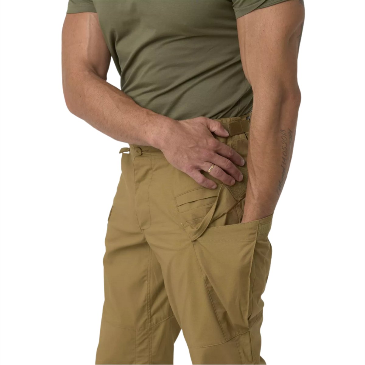Spodnie taktyczne Helikon-Tex SFU Next Mk2 Ripstop z wielopunktową regulacją Woodland