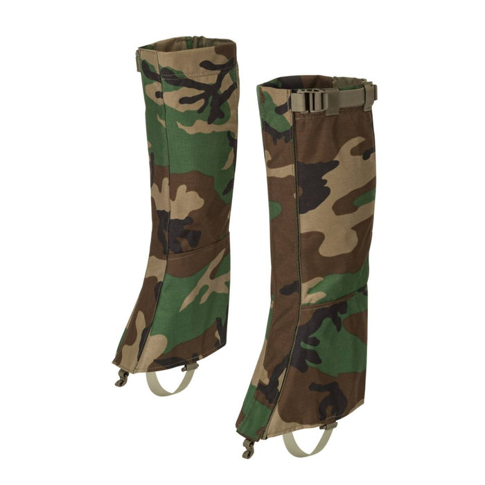 Helikon - Ochraniacze Tex Snowfall z regulacją długości, wodoodporne, wodoodporne Woodland Camo - GoMilitar