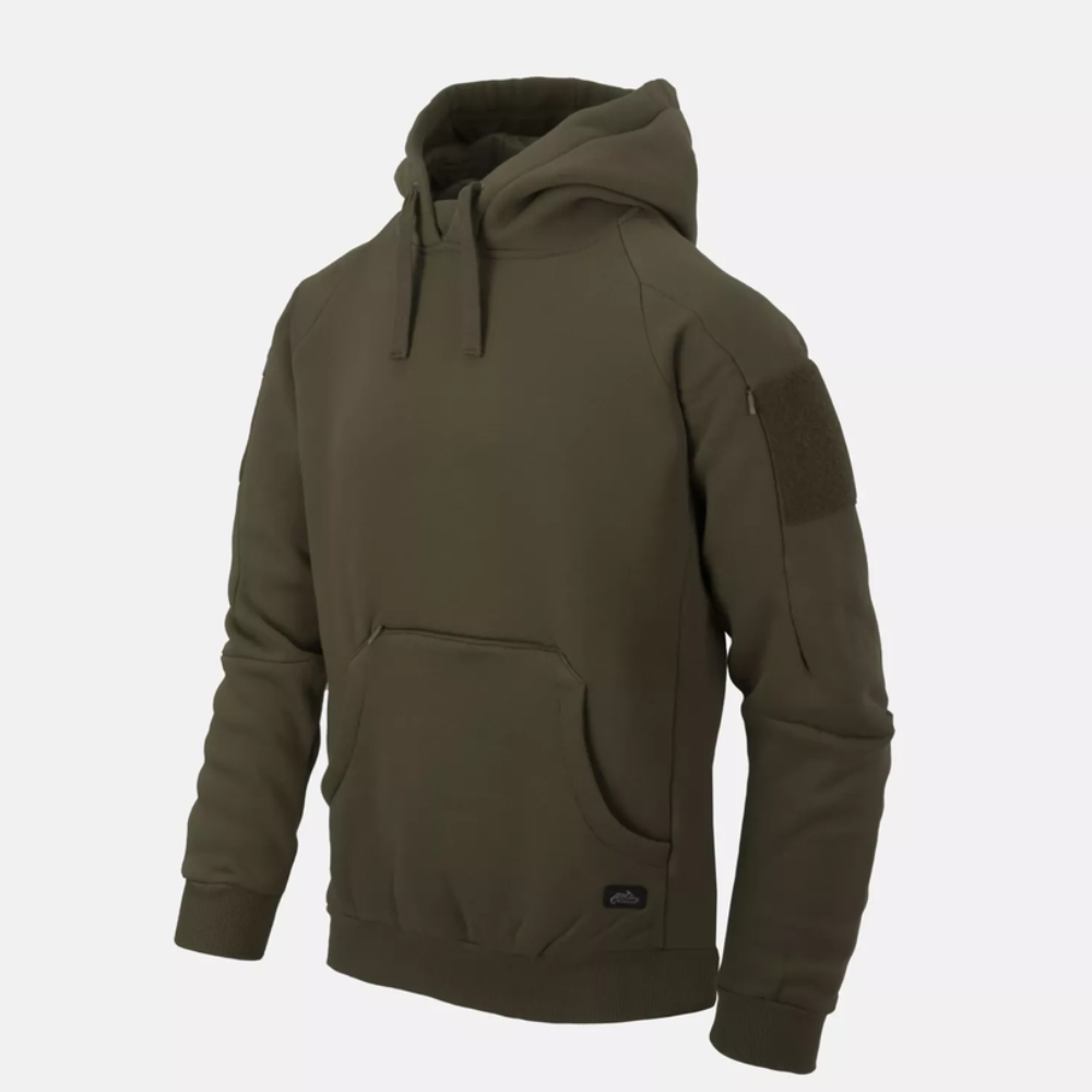 Helikon-Tex Urban Hoodie Lite Kangaroo Taktyczna Outdoorowa mieszanka bawełny zielona