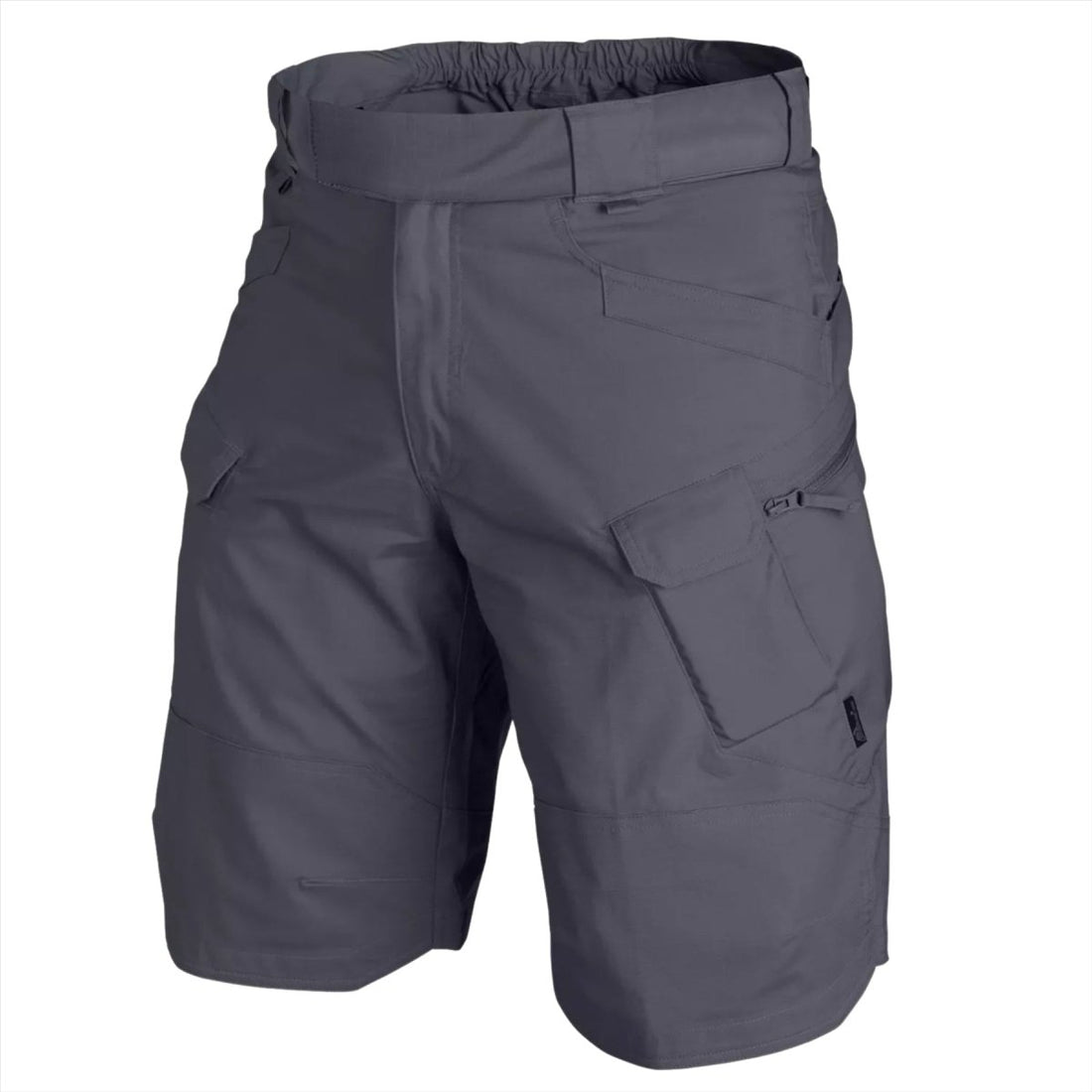 Spodenki taktyczne Helikon-Tex Urban z kieszeniami cargo PolyCotton Ripstop szare
