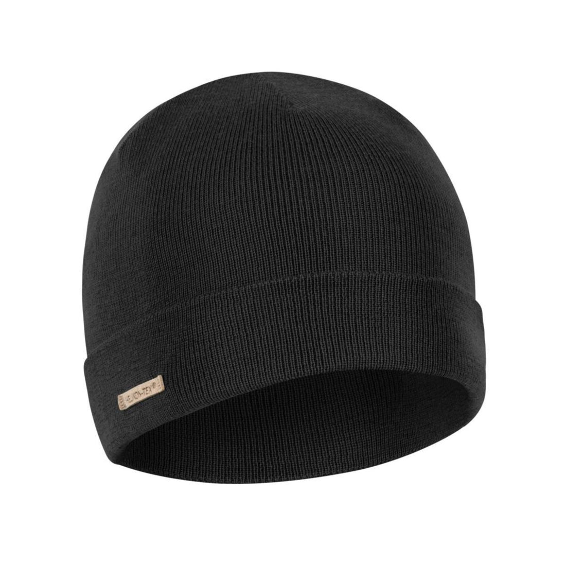 Czapka zimowa Helikon-Tex Oddychająca dwuwarstwowa dzianina Merino w kolorze czarnym
