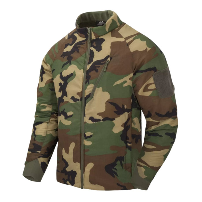 Helikon - Kurtka Tex Wolfhound Climashield Insulation Windpack Woodland Camo - GoMilitar