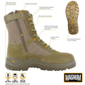Hi-tec Turining Boots Magnum Centurion 8.0 Coyote Tactical Footwear Side Zip Nowy