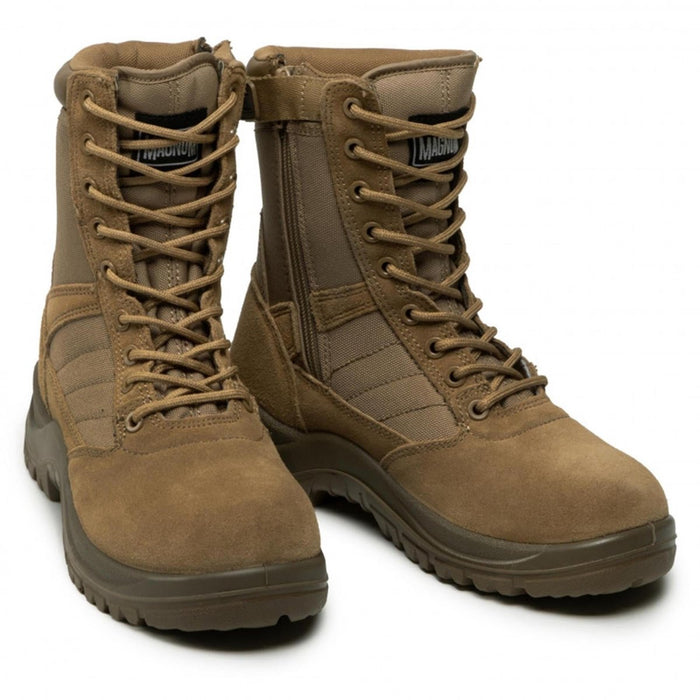 HI-TEC Buty turystyczne Magnum Centurion 8.0 Coyote obuwie taktyczne zamek boczny NOWOŚĆ - GoMilitar