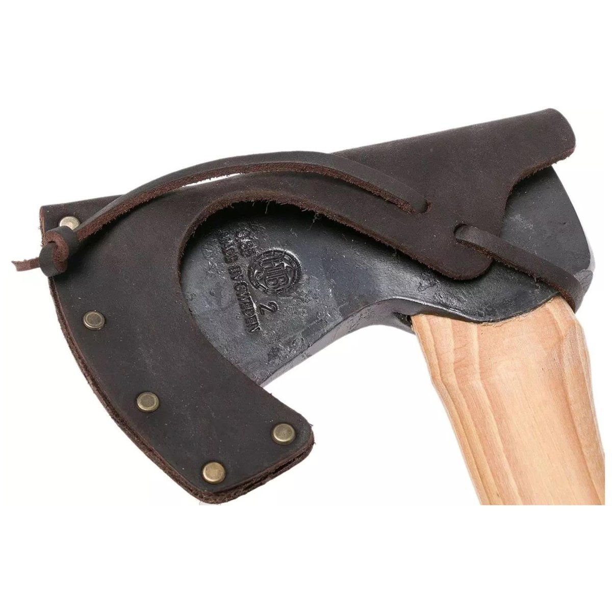 Hulfors Ekelund Axe Hickory wałek Węglowy stal głowica Hatchet