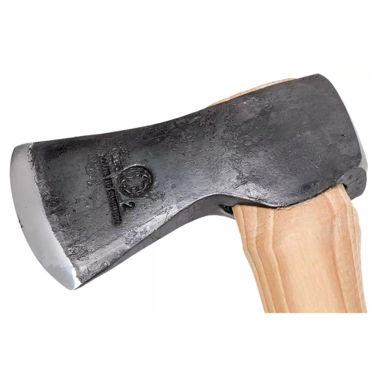 Hulfors Ekelund Axe Hickory wałek Węglowy stal głowica Hatchet