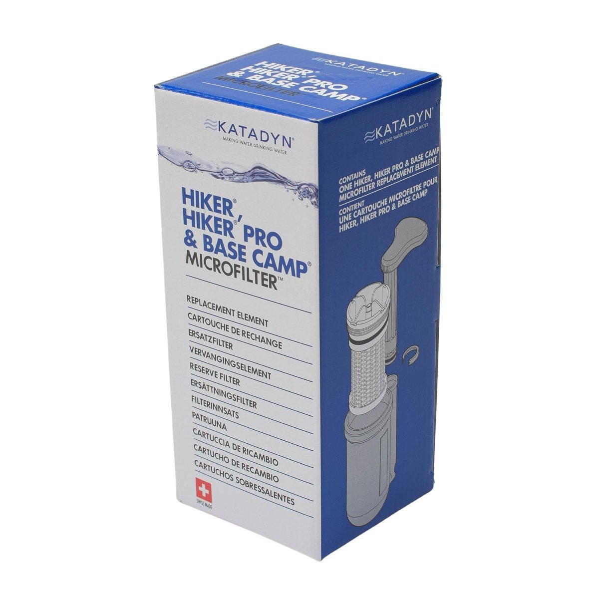 Katadyn Hiker Pro Water Filtr Filtr Zestaw wymiany oryginalnego długotrwałego