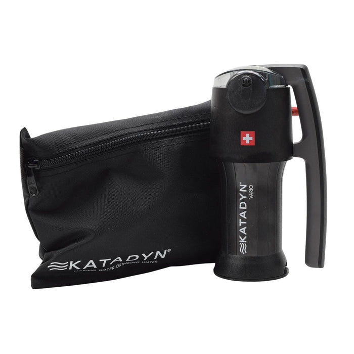 Katadyn Vario Water Filter Long Lasting Camping Emergency Purification Premium - GoMilitar
