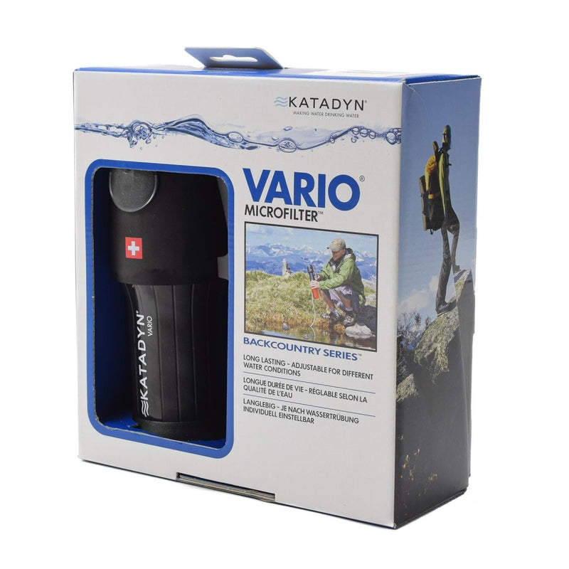 Katadyn Vario Water Filtr Water Długie kemping Premium oczyszczania awaryjnego