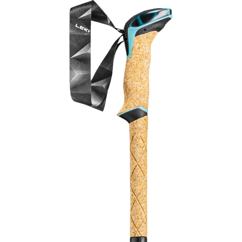 LEKI Cressida FX Carbon Kijki trekkingowe Damskie składane kijki turystyczne 100-120 cm