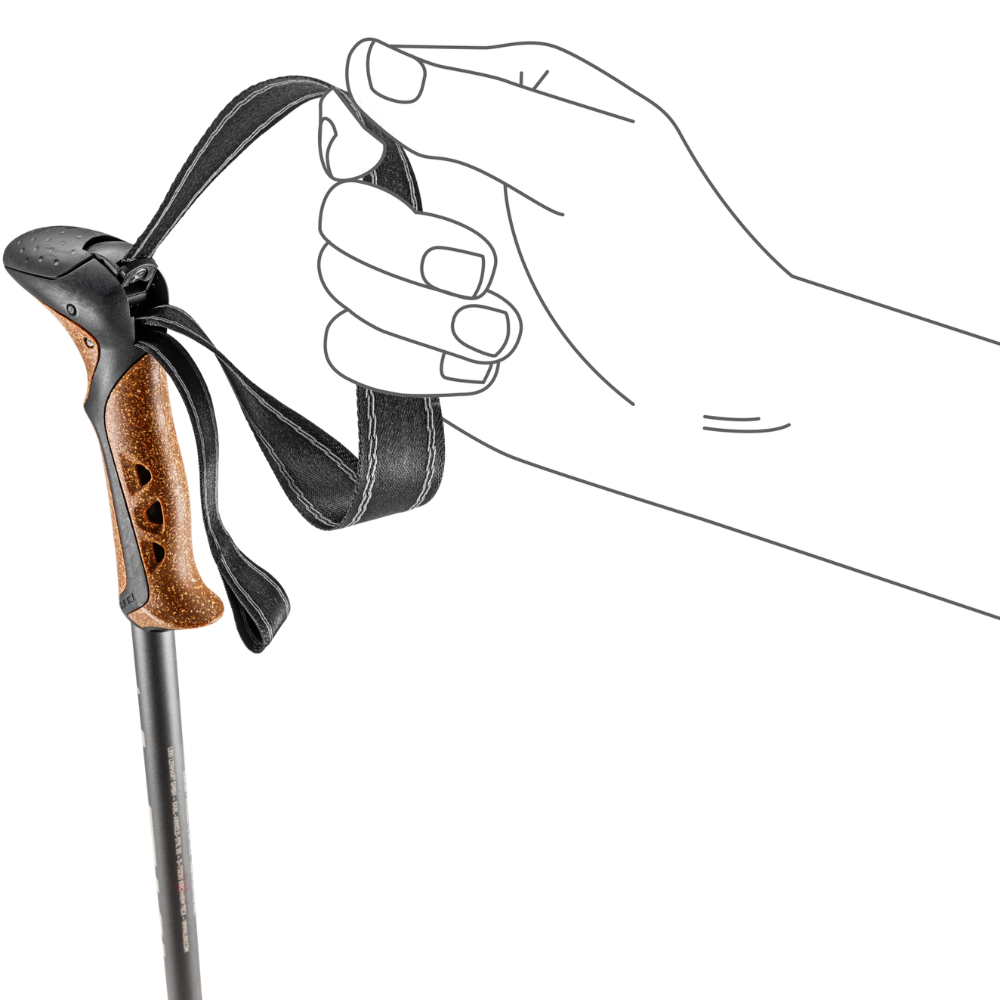 LEKI Khumbu Lite Kijki Trekkingowe Para 100-135 cm Regulowane Trekking Lekki