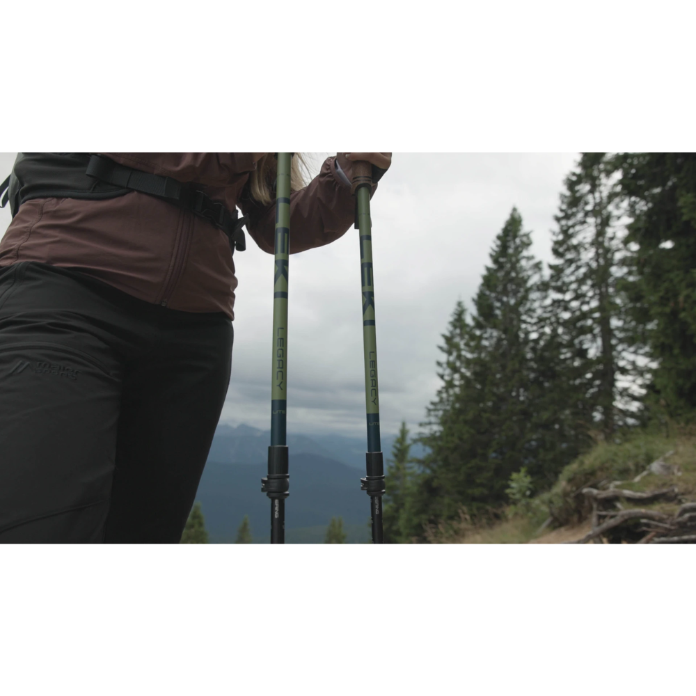 LEKI Legacy Lite, regulowane kijki trekkingowe, para 100-135 cm Lekkość