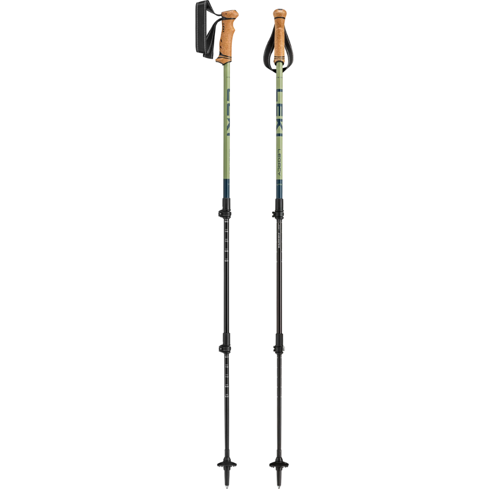 LEKI Legacy Lite, regulowane kijki trekkingowe, para 100-135 cm Lekkość