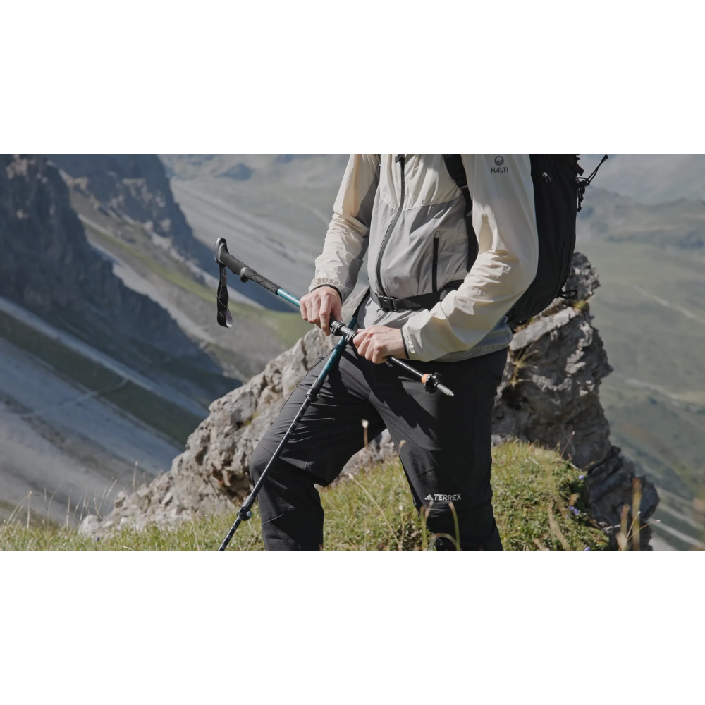 LEKI Makalu Lite AS Kijki trekkingowe Regulowana para trekkingowa z systemem Anti-Shock 100-135cm