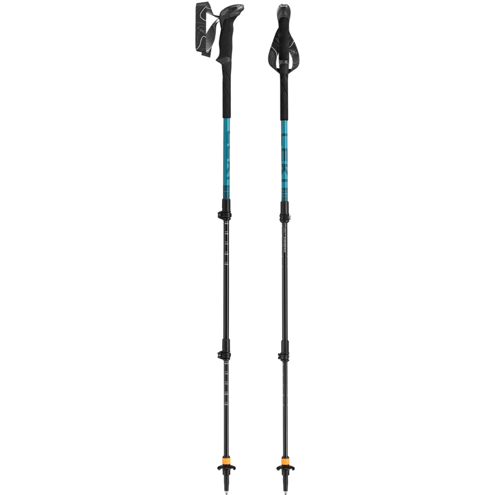 LEKI Makalu Lite AS Kijki trekkingowe Regulowana para trekkingowa z systemem Anti-Shock 100-135cm